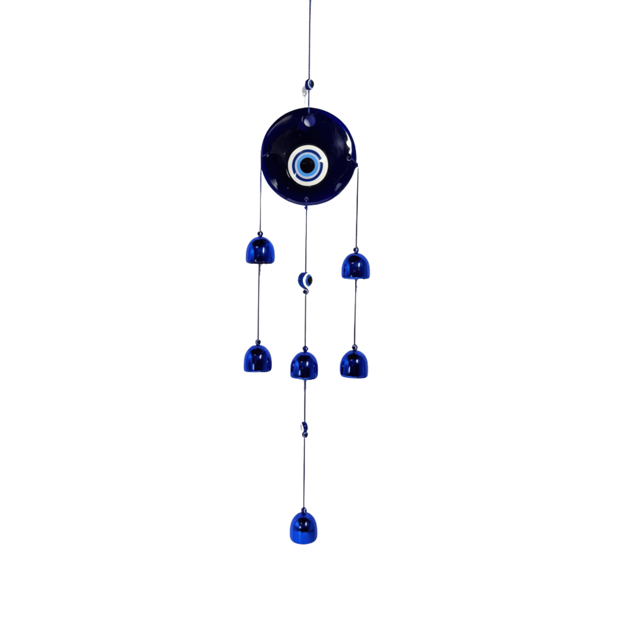 Blue Evil Eye Wind Hanging